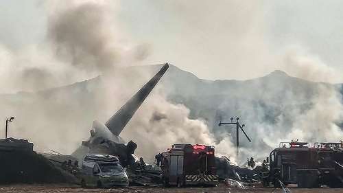 Пассажирский самолет разбился в Южной Корее: предположительно, погибли 179 человек