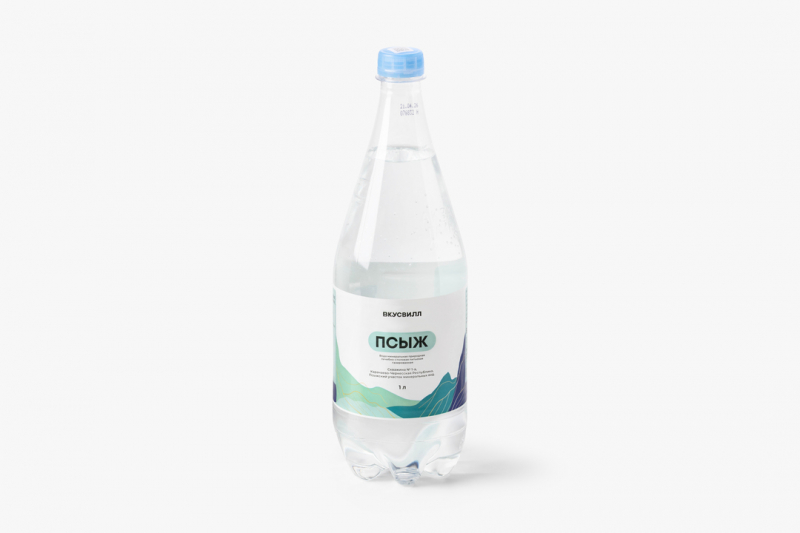 Вода минеральная "Псыж" газ., 1 л